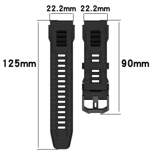 SILICONE Remienok pre Amazfit T-Rex Ultra biely