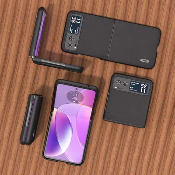 ABEEL HAZE Obal pre Motorola Razr 40 čierny