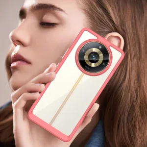 CRYSTAL Ochranný kryt pre Realme 11 Pro 5G červený