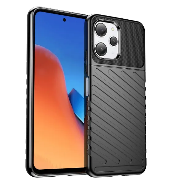 THUNDER Ochranný obal Xiaomi Redmi 12 5G čierny