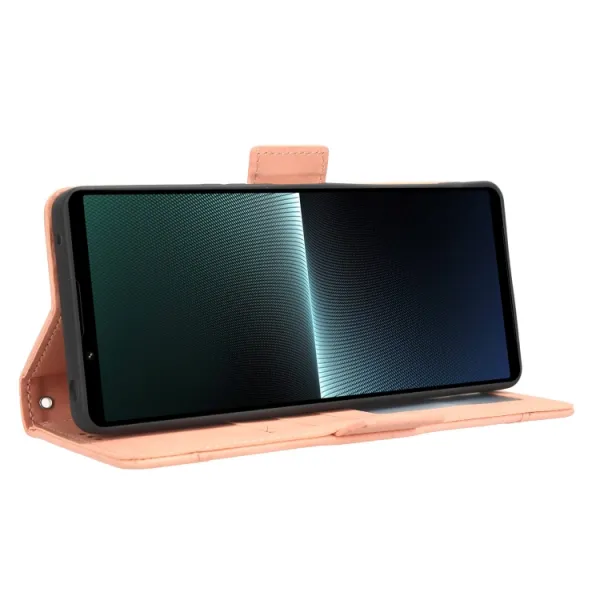 SLOT Peňaženkový obal pre Sony Xperia 1 V ružový