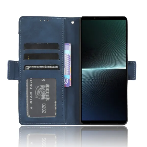 SLOT Peňaženkový obal pre Sony Xperia 1 V modrý