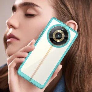 CRYSTAL Ochranný kryt pre Realme 11 Pro+ 5G tyrkysový