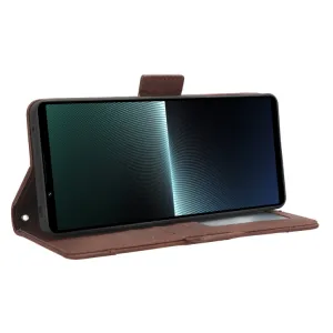 SLOT Peňaženkový obal pre Sony Xperia 1 V hnedý