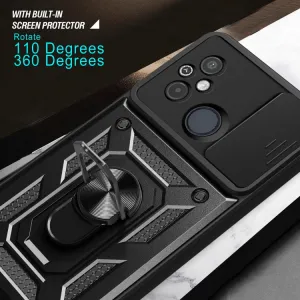 RING CAMERA Kryt s držiakom pre Xiaomi Redmi 12 ružový