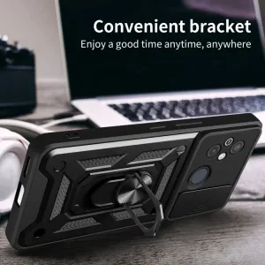 RING CAMERA Kryt s držiakom pre Xiaomi Redmi 12 ružový