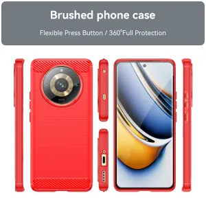 FLEXI TPU Kryt pre Realme 11 Pro+ 5G červený