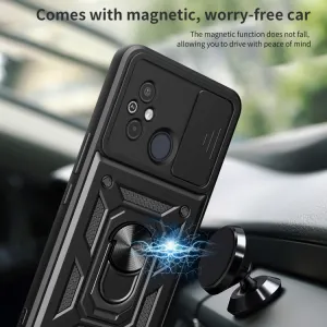 RING CAMERA Kryt s držiakom pre Xiaomi Redmi 12 ružový