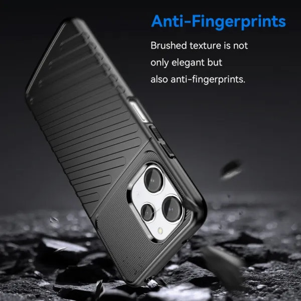THUNDER Ochranný kryt Xiaomi Redmi 12 čierny