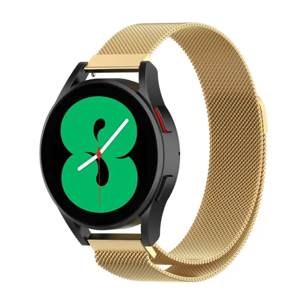 MILANESE Kovový remienok Huawei Watch 4 / Huawei Watch 4 Pro zlatý