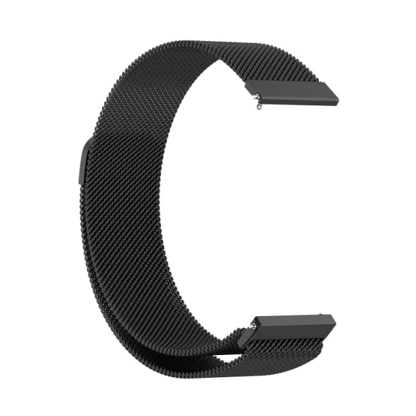 MILANESE Kovový remienok Huawei Watch 4 / Huawei Watch 4 Pro čierny