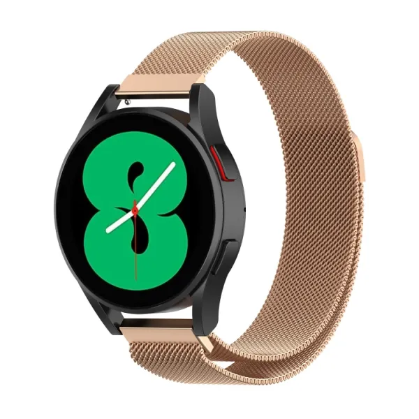 MILANESE Kovový remienok Huawei Watch 4 / Huawei Watch 4 Pro ružovozlatý