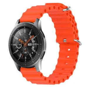 OCEAN Univerzálny silikónový remienok 20mm oranžový
