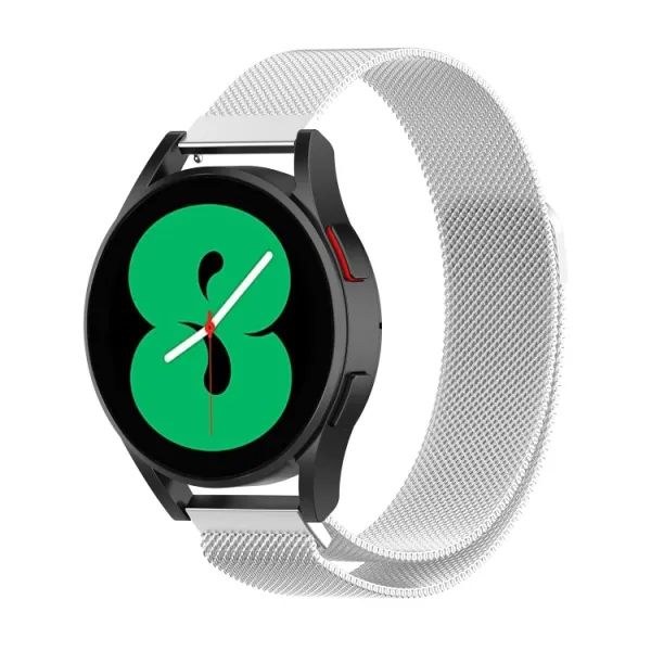 MILANESE Kovový remienok Huawei Watch 4 / Huawei Watch 4 Pro strieborný