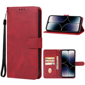 SMOOTH Peňaženkové puzdro pre Ulefone Note 16 Pro červené