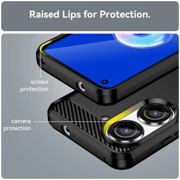 FLEXI TPU Kryt pre Asus Zenfone 10 čierny