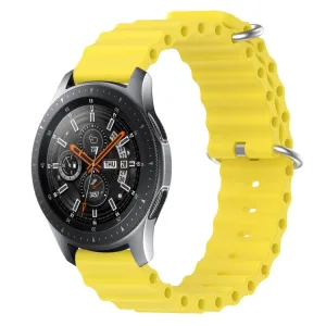 OCEAN Univerzálny silikónový remienok 20mm žltý
