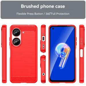 FLEXI TPU Kryt pre Asus Zenfone 10 červený