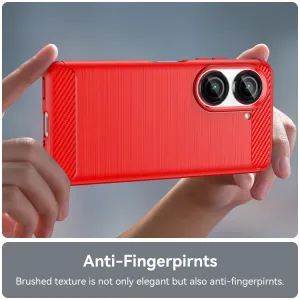 FLEXI TPU Kryt pre Asus Zenfone 10 červený