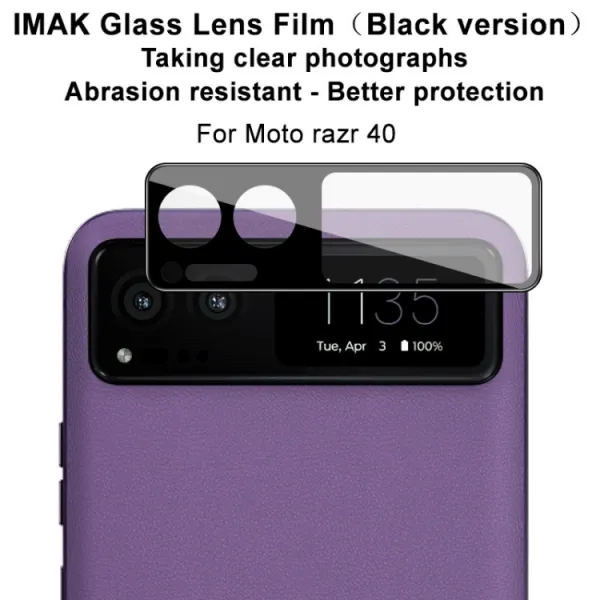 IMAK FULL COVER Sklo pre fotoaparát Motorola Razr 40