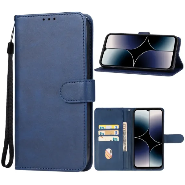 SMOOTH Peňaženkové puzdro pre Ulefone Note 16 Pro modré