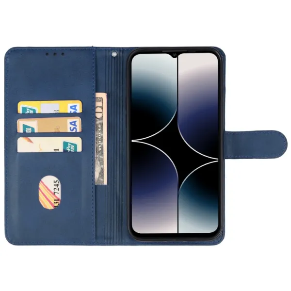 SMOOTH Peňaženkové puzdro pre Ulefone Note 16 Pro modré