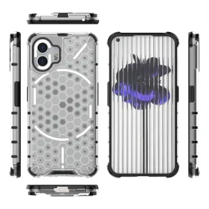 HONEYCOMB Ochranný kryt Nothing Phone 2 biely