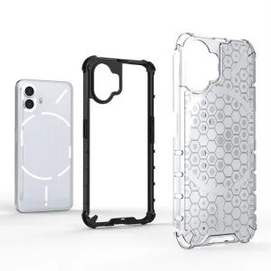 HONEYCOMB Ochranný kryt Nothing Phone 2 biely