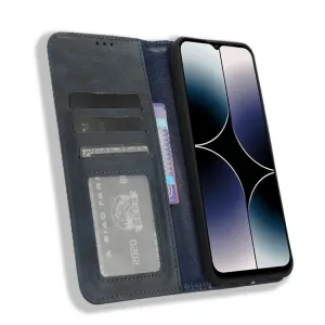 BUSINESS Peňaženkový kryt pre Ulefone Note 16 Pro modrý