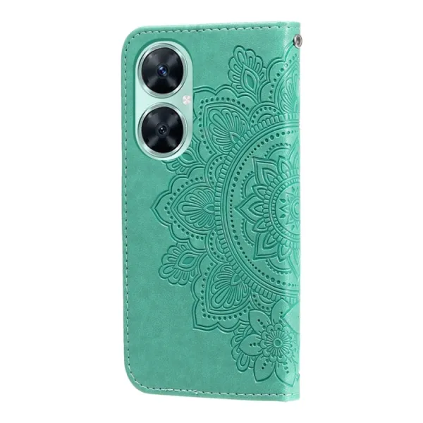 ART MANDALA Peňaženkové puzdro Huawei nova 11i zelené