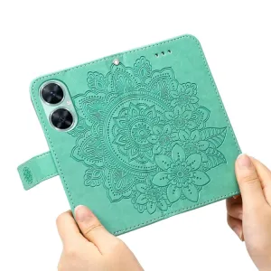 ART MANDALA Peňaženkové puzdro Huawei nova 11i zelené