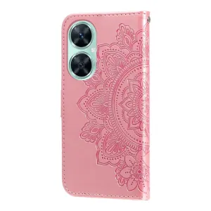 ART MANDALA Peňaženkové puzdro Huawei nova 11i ružové