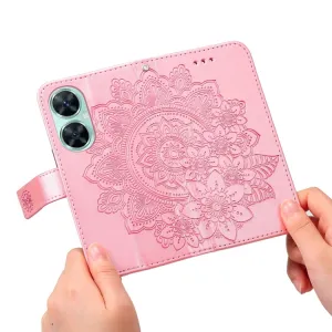 ART MANDALA Peňaženkové puzdro Huawei nova 11i ružové