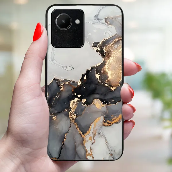 MY ART Ochranný kryt Realme C30 GREY MARBLE (140)