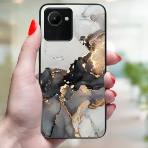 MY ART Ochranný kryt Realme C30 GREY MARBLE (140)