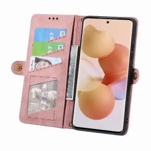 GEOM Peňaženkové puzdro pre Xiaomi 13 ružové