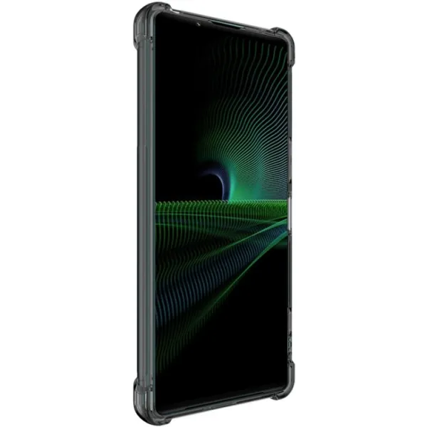IMAK Ochranný silikónový kryt Sony Xperia 5 V čierny