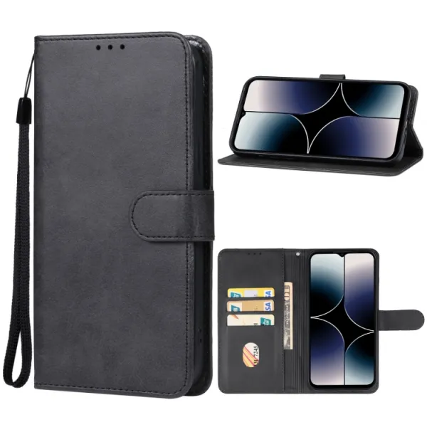 SMOOTH Peňaženkové puzdro pre Ulefone Note 16 Pro čierne