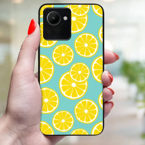 MY ART Ochranný kryt Realme C30 LEMON (121)