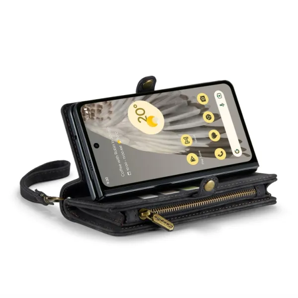 WALLET Ochranný kryt s peňaženkou 2v1 pre Google Pixel Fold čierny