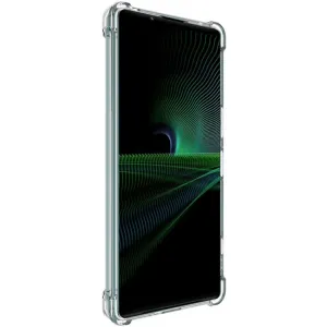 IMAK Ochranný silikónový kryt Sony Xperia 5 V priehľadný