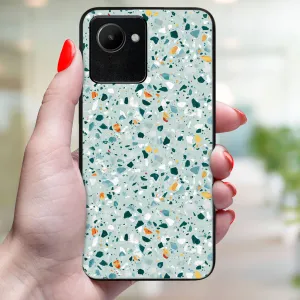 MY ART Ochranný kryt Realme C30 BLUE TERRAZZO (164)
