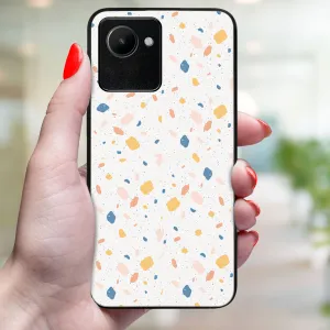 MY ART Ochranný kryt Realme C30 ORANGE TERRAZZO (165)