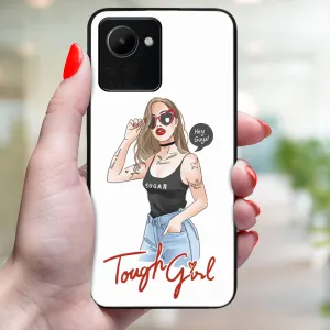 MY ART Ochranný kryt Realme C30 TOUGH GIRL (131)