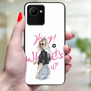 MY ART Ochranný kryt Realme C30 WHATSUP (132)