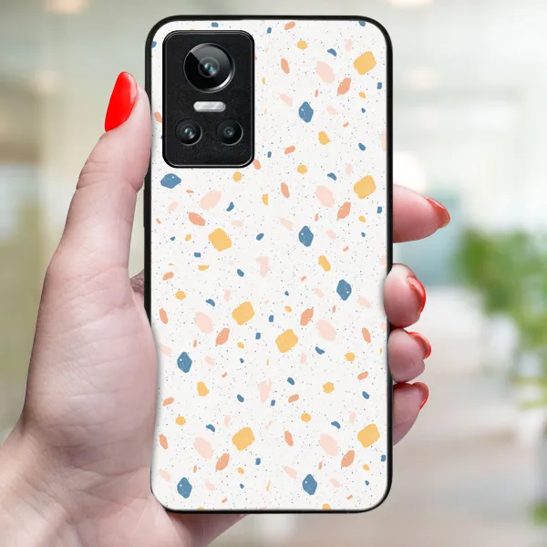 MY ART Ochranný kryt Realme GT Neo3 ORANGE TERRAZZO (165)