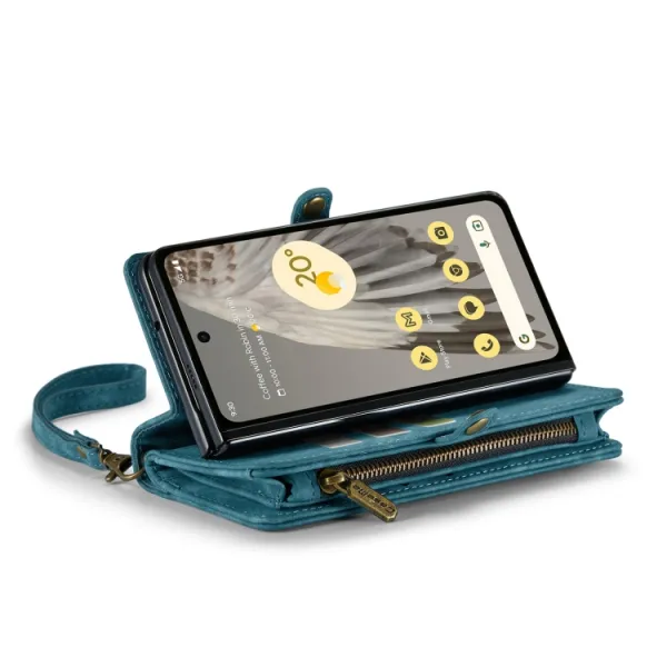 WALLET Ochranný kryt s peňaženkou 2v1 pre Google Pixel Fold modrý