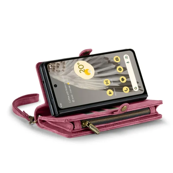 WALLET Ochranný kryt s peňaženkou 2v1 pre Google Pixel Fold červený