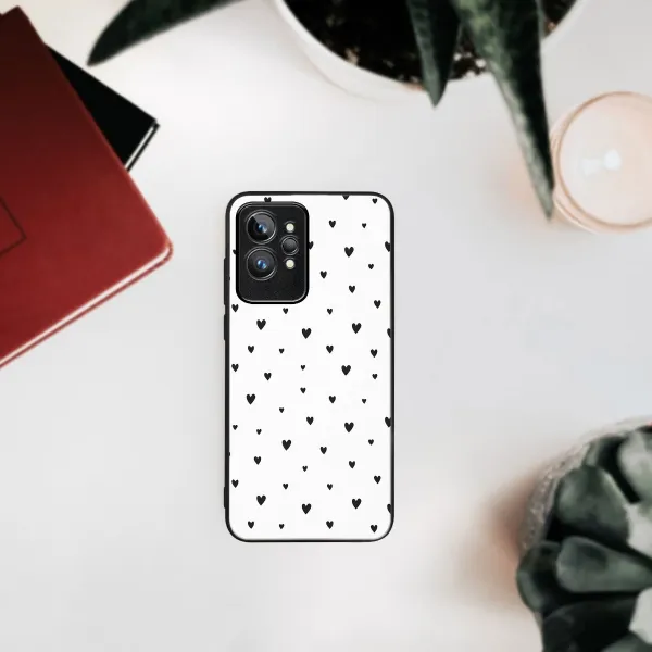 MY ART Ochranný kryt Realme GT2 Pro BLACK HEARTS (167)