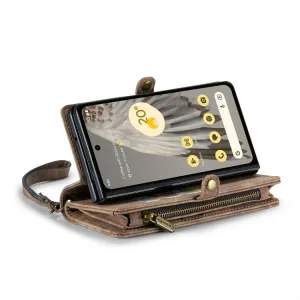 WALLET Ochranný kryt s peňaženkou 2v1 pre Google Pixel Fold hnedý